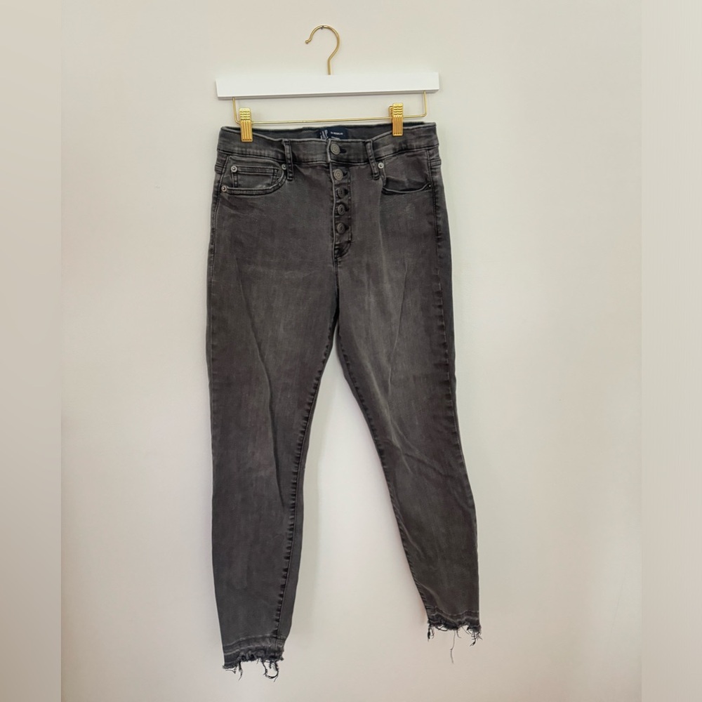 GAP Women's High Rise Charcoal Jeans